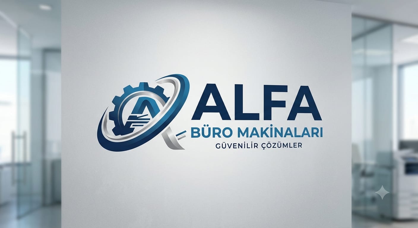 Alfa Büro Makinaları Rahmi YILMAZ Logosu